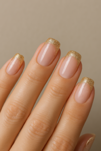 Glitter French Tips